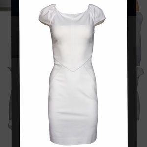 Diane von Furstenberg White Bodycon Dress